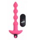 USB VIBRATING ANAL STRIP WITH PINK CONTROL