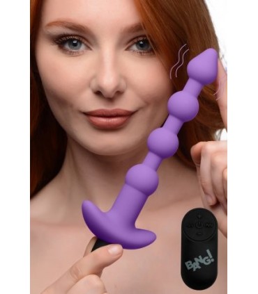 STRISCIA ANALE VIBRANTE USB CON CONTROLLO VIOLA