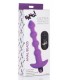 USB VIBRATING ANAL STRIP WITH PURPLE CONTROL