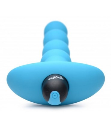 USB VIBRIERENDER ANALSTREIFEN MIT BLAUER STEUERUNG