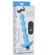 USB VIBRATING ANAL STRIP WITH BLUE CONTROL