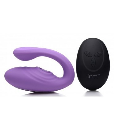 DOPPELVIBRATOR MIT PULSATORISCHEM USB MIT FLIEDERSTEUERUNG