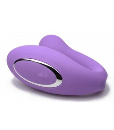 DOPPELVIBRATOR MIT PULSATORISCHEM USB MIT FLIEDERSTEUERUNG
