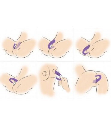 DOPPELVIBRATOR MIT PULSATORISCHEM USB MIT FLIEDERSTEUERUNG