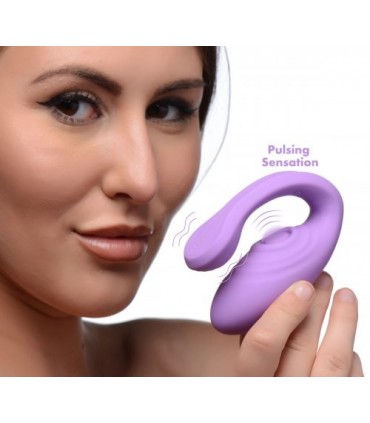 DOPPELVIBRATOR MIT PULSATORISCHEM USB MIT FLIEDERSTEUERUNG