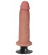 BARESKIN VIBRATING PENIS 17'80 CM X 5CM W/ SUCTION CUP