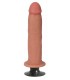 BARESKIN VIBRATING PENIS 20'30 CM X 5 CM WITH SUCTION CUP
