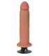 BARESKIN VIBRIERENDER PENIS 20'30 CM X 5 CM MIT SAUGNAPF