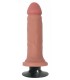 BARESKIN VIBRATING PENIS 15'25 CM X 5CM W/ SUCTION CUP