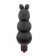 VIBRADOR SILICONA TEDDY NEGRO