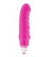 VIBRADOR SILICONA CHUBBIE ROSA