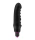 VIBRADOR SILICONA CHUBBIE NEGRO