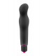 VIBRADOR SILICONA LOVE STICK NEGRO