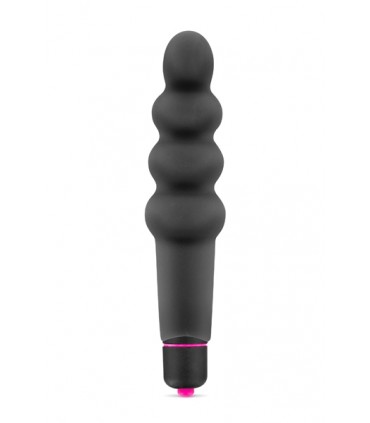 VIBRADOR SILICONA BOOM STICK NEGRO