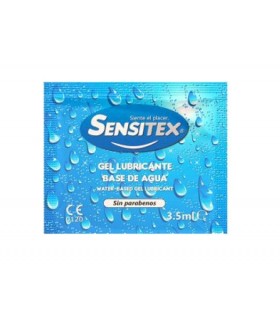 SENSITEX LUBRIFIANT NATUREL SAC 100 UNITÉS.