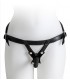 HARNESS WITH BLACK DILDO SIZE S