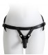 HARNESS WITH BLACK DILDO SIZE M