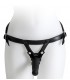HARNESS WITH BLACK DILDO SIZE L