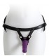HARNESS WITH PURPLE DILDO SIZE M