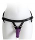 HARNESS WITH PURPLE DILDO SIZE L