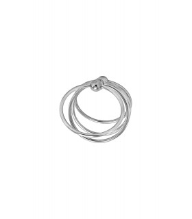 ANILLO CHAIN TORC ACERO 35 MM