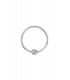 SINGLE TORC STEEL RING 40 MM