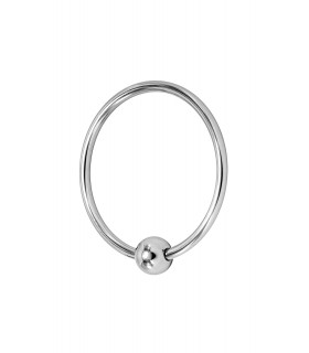 SINGLE TORC STEEL RING 40 MM