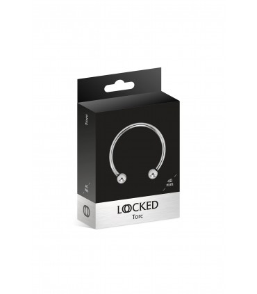 TORCRING AUS STAHL 40 MM