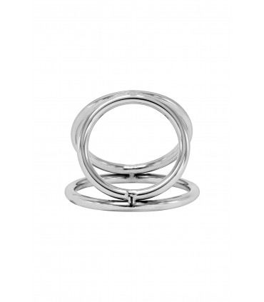 ANELLO TRIPLO IN ACCIAIO 50/37/45 MM