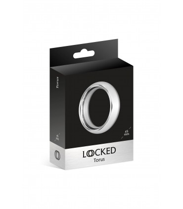 ANELLO TORUS IN ACCIAIO 45 MM X 20 MM
