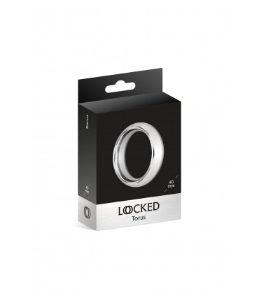 STEEL TORUS RING 40 MM X 20 MM