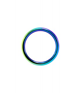 RAINBOW STEEL RING 44 MM