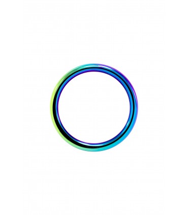 ANELLO ACCIAIO ARCOBALENO 44 MM