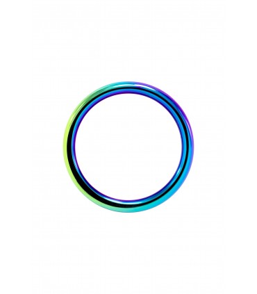 ANELLO ACCIAIO ARCOBALENO 38 MM