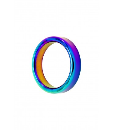 ANELLO ACCIAIO ARCOBALENO 38 MM