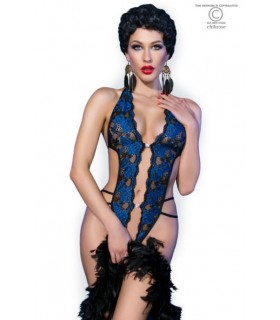CR4479 BLUE OPEN BODYSUIT S/M