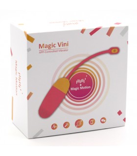 MAGIC MOTION VIBRATING EGG VINI ORANGE APP