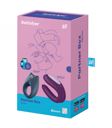 SATISFYER PARTNER BOX 2 APP (DOPPIA GIOIA + ROYAL ONE)