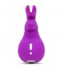 HAPPY RABBIT MINI OREILLES VIBRATEUR DE LAPIN RECHARGEABLE VIOLET