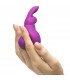 HAPPY RABBIT MINI OREILLES VIBRATEUR DE LAPIN RECHARGEABLE VIOLET