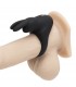 HAPPY RABBIT RECHARGEABLE COCK RING BLACK