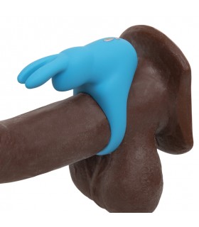 HAPPY RABBIT RECHARGEABLE COCK RING BLUE