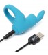 HAPPY RABBIT RECHARGEABLE COCK RING BLUE