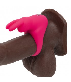 HAPPY RABBIT RECHARGEABLE COCK RING PINK