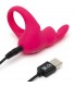 HAPPY RABBIT COCKRING RECHARGEABLE ROSE