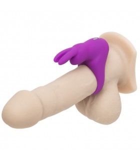 HAPPY RABBIT RECHARGEABLE COCK RING PURPLE