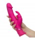 HAPPY RABBIT REALISTISCHER DUAL DENSITY RABBIT VIBRATOR ROSA