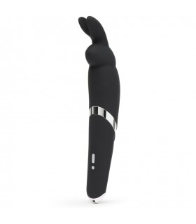 HAPPY RABBIT WAND VIBRATOR BLACK