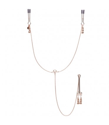 CINQUANTA SFUMATURE LIBERA TUTTE LE SENSAZIONI CAPEZZOLO E CATENA DEL CLITORIDE