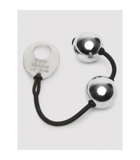 FIFTY SHADES GODDESS SILVER PLEASURE BALLS 221G